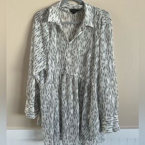 Lane Bryant Baby Doll Blouse